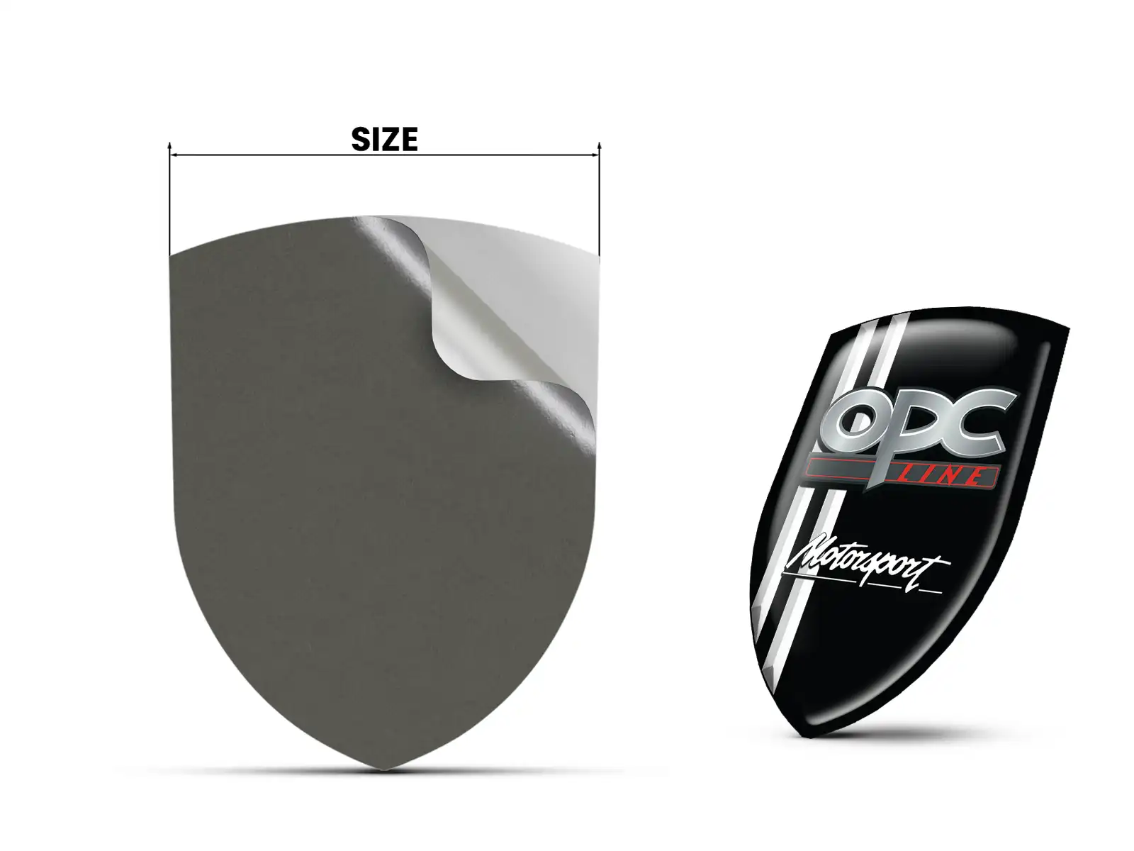 OPC Custom Made Bumper Stickers Luxury Universal Sturdy